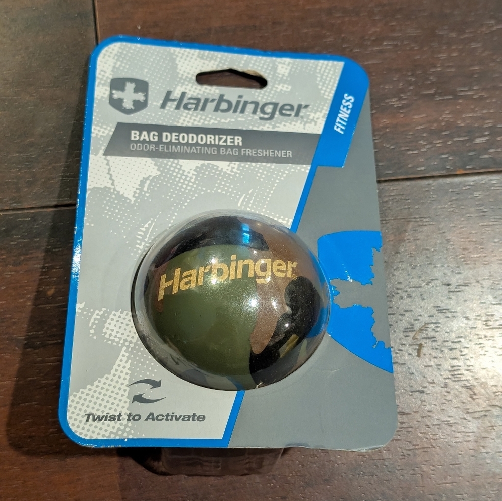 Harbinger Bag Deodorizer Fitness Freshener Twist To Activate